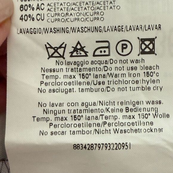 Zanella Handcrafted  Satorial  Mens Trousers in Brown. Size 36. Made in Italy. - Picture 9 of 9